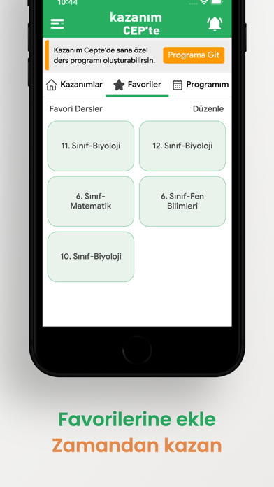 Kazanım Cepte: Yıllık Planlar Screenshot
