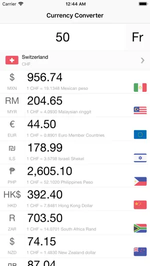 Currency Converter, Gold Rates screenshot 4