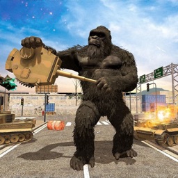 City Angry Gorilla Attack Game