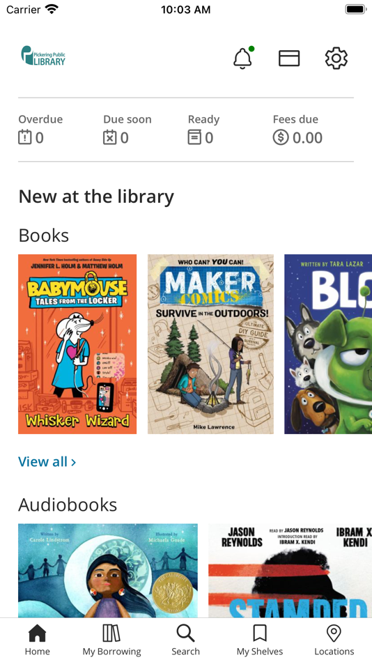 #1. Pickering Public Library (iOS) 由: Pickering Public Library Board
