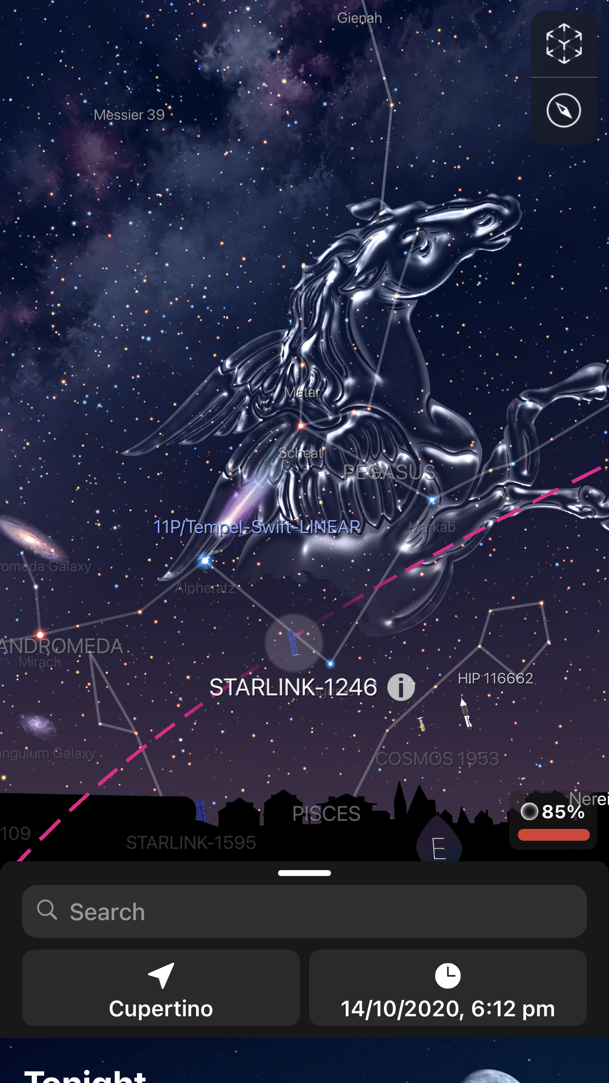 Night Sky screenshot 2