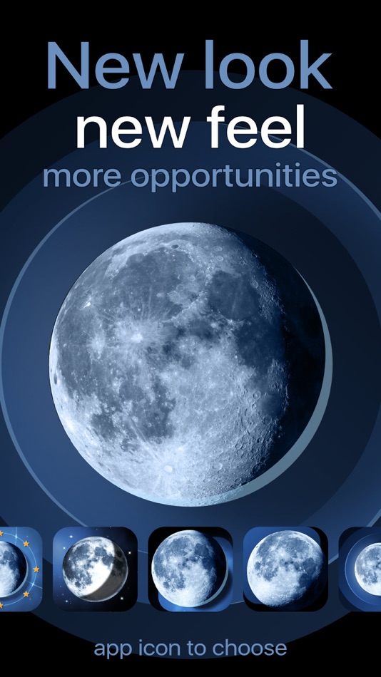 #1. Deluxe Moon Pro • App & Widget (iOS) Podle: Sergey Vdovenko