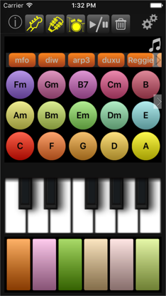 Guitar Plus: arpeggio & piano screenshot 2
