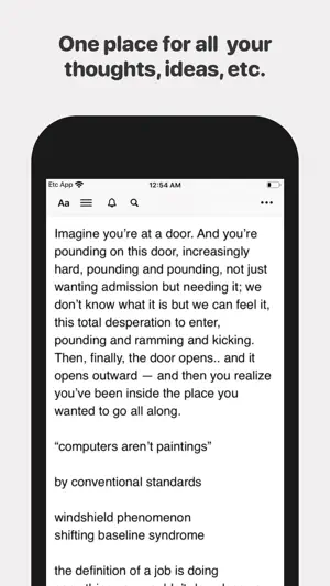 Etc App Notes screenshot 3