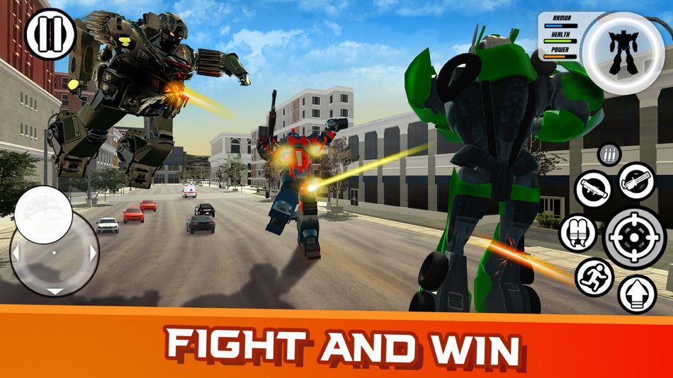 #4. MegaBot - Robot Car Transform (iOS) Podle: Vipera Games sp. z o.o.