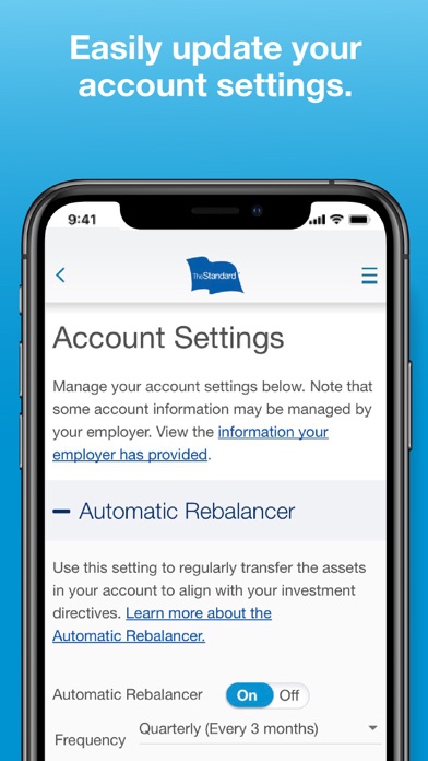 The Standard – My Retirement iPhone screenshot 7 - Finance app