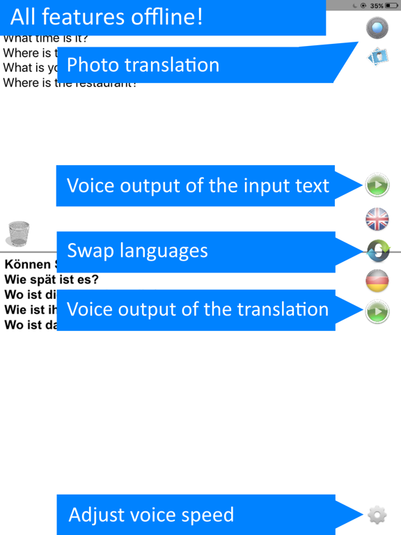 Screenshot #4 pour Offline Translator: German