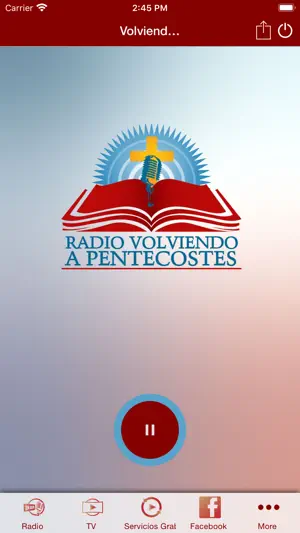 Radio Volviendo a Pentecostés screenshot 1