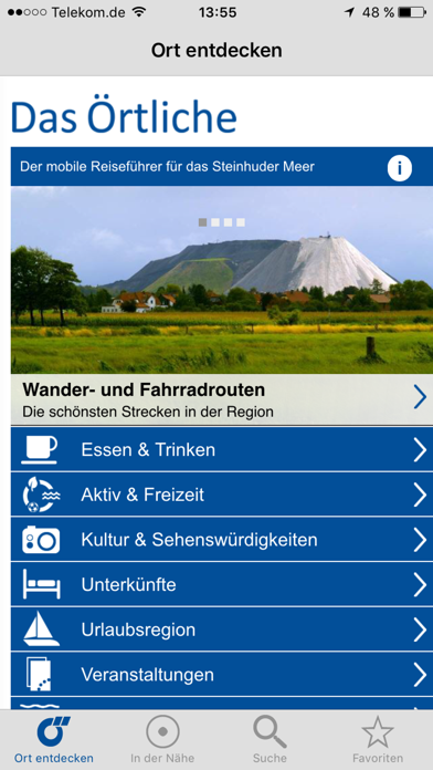 Steinhuder Meer-App Screenshot