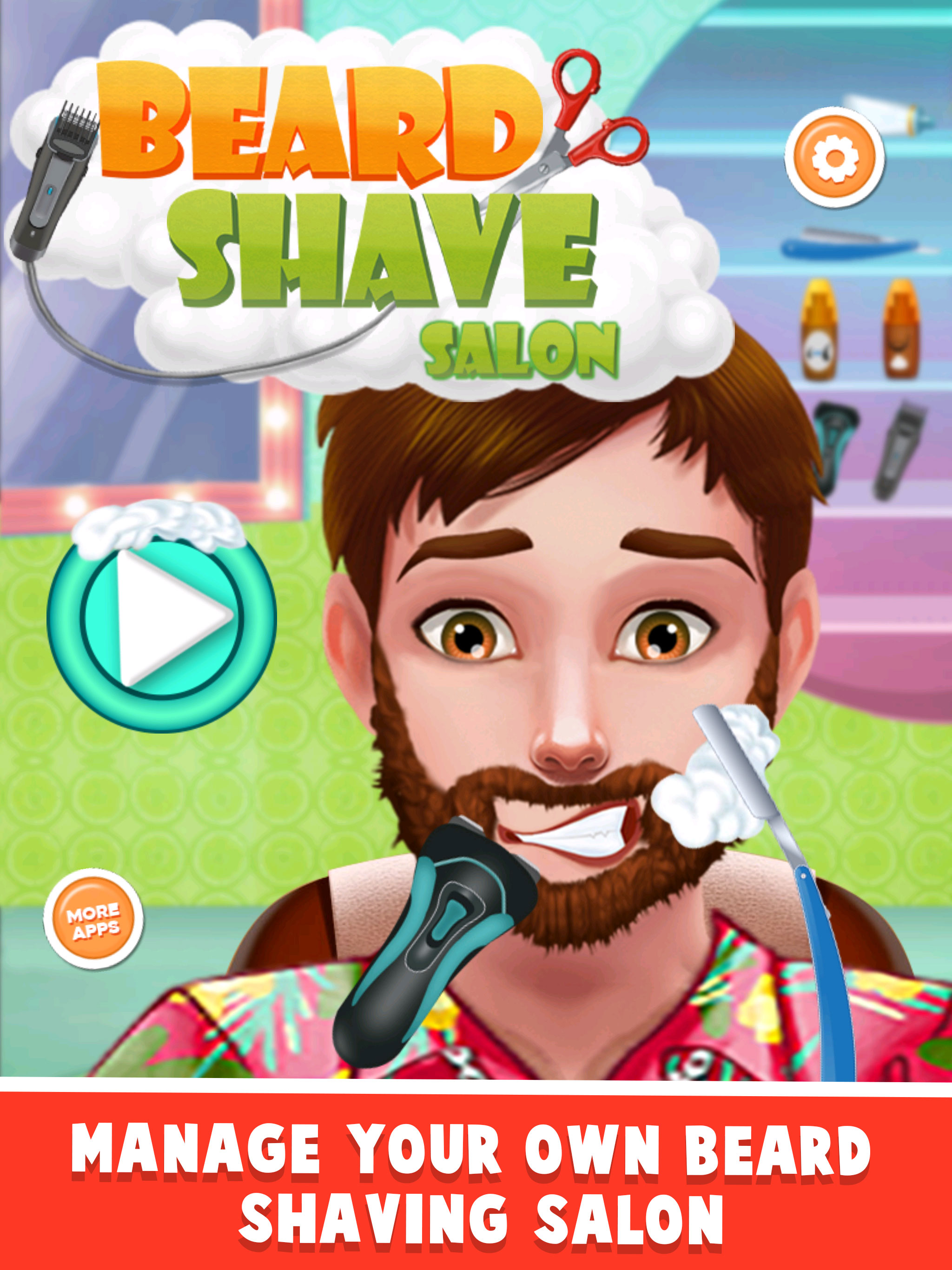 Crazy Beard Shaving Salon