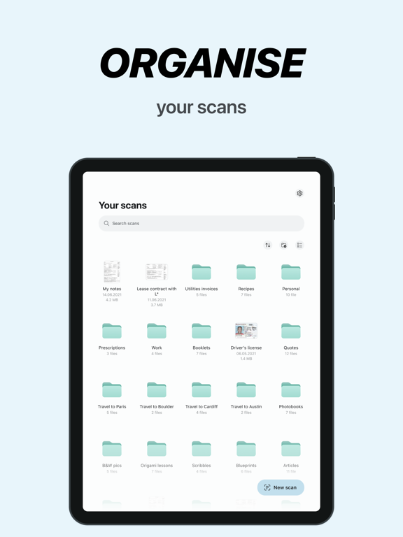 Document Scan: PDF Scanner App iPad screenshot 7