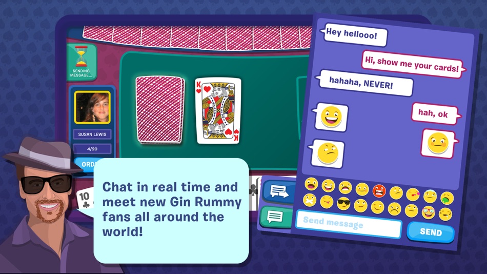 #2. Gin Rummy Blyts (iOS) 由: Blyts