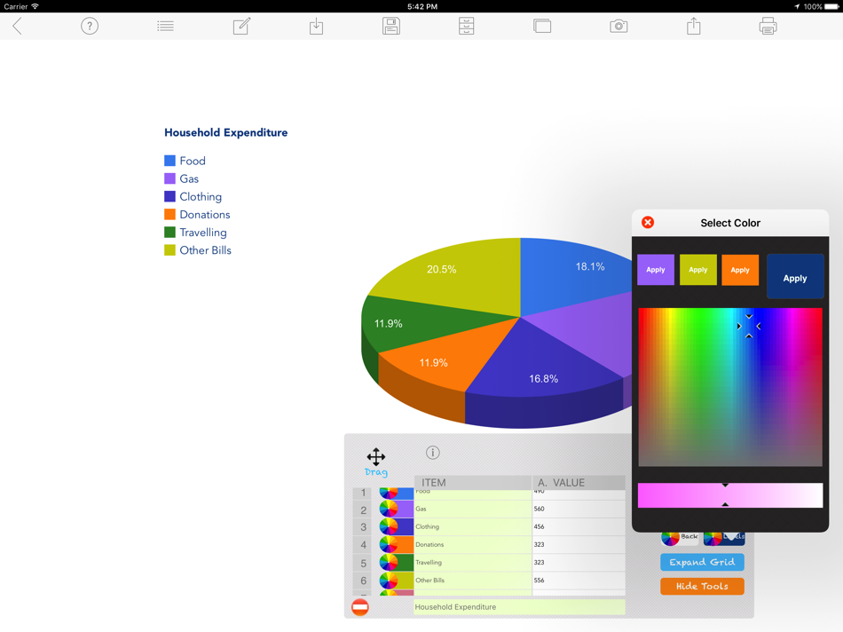 #4. Chart Maker (iOS) By: IW Technologies LLC