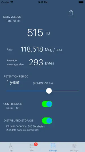 Logcaliper screenshot 3