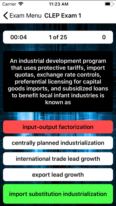 Screenshot #1 pour CLEP Social Sciences Prep