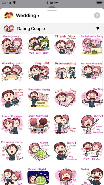 Wedding Sticker Emojis screenshot-4