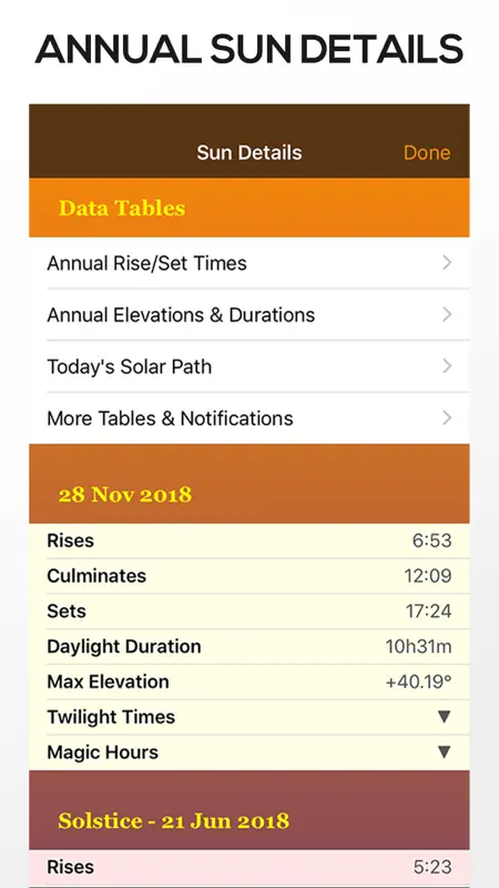 Sun Seeker - Tracker & Compass screenshot 7 of 7