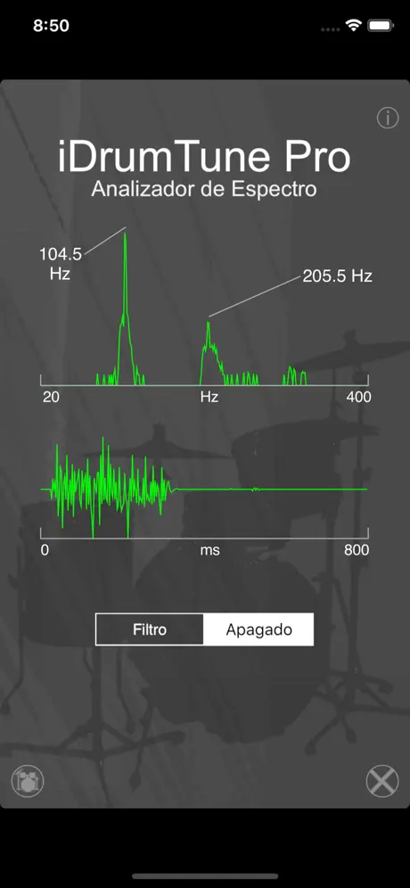 iDrumTune Afinador de Batería