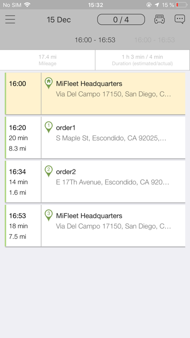 Screenshot #3 pour MiLogistics