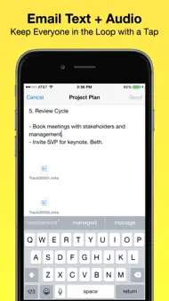 Audio Notebook Pocket Recorder iphone bilder 3