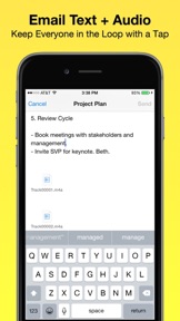 Audio Notebook Pocket Recorder screenshot