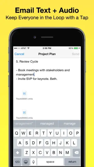 Audio Notebook Pocket Recorder screenshot 4