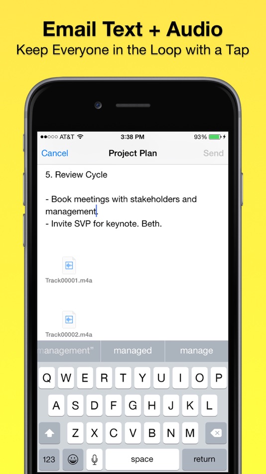 #4. Audio Notebook Pocket Recorder (iOS) 由: Qrayon, LLC