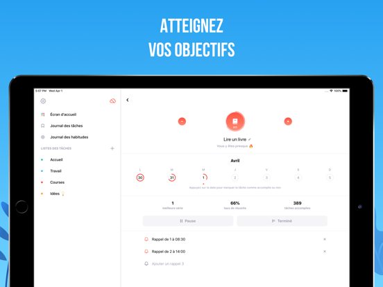 Screenshot #5 pour Liste de tâches. Organisateur