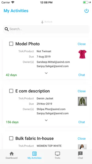 axind webTnA screenshot 4