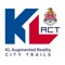 KLACT (Kuala Lumpur Augmented Reality City Trail) is a multi-augmented reality app that serves its purpose to promote interesting places to visit around Kuala Lumpur