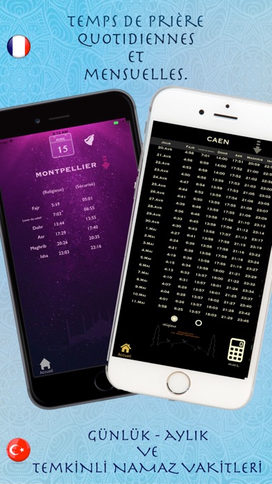 Screenshot #2 pour Namaz Vakti - Horaires prières