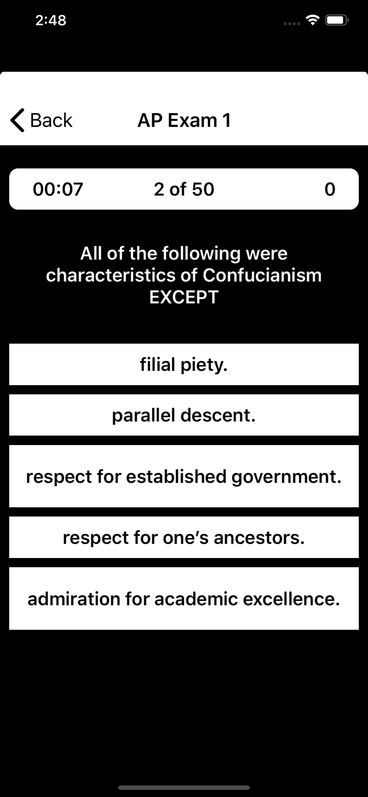 AP World History Prep screenshot 5