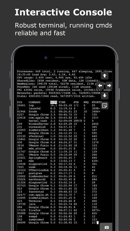 SSH Client Pro - Stats & Shell