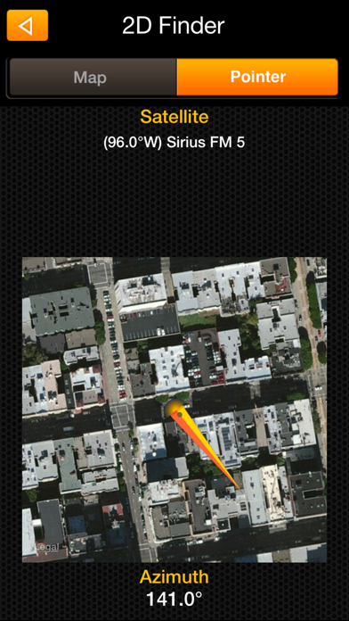 SatFinder Pro Satellite Finder Screenshot