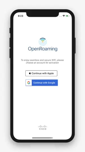 OpenRoaming screenshot 1