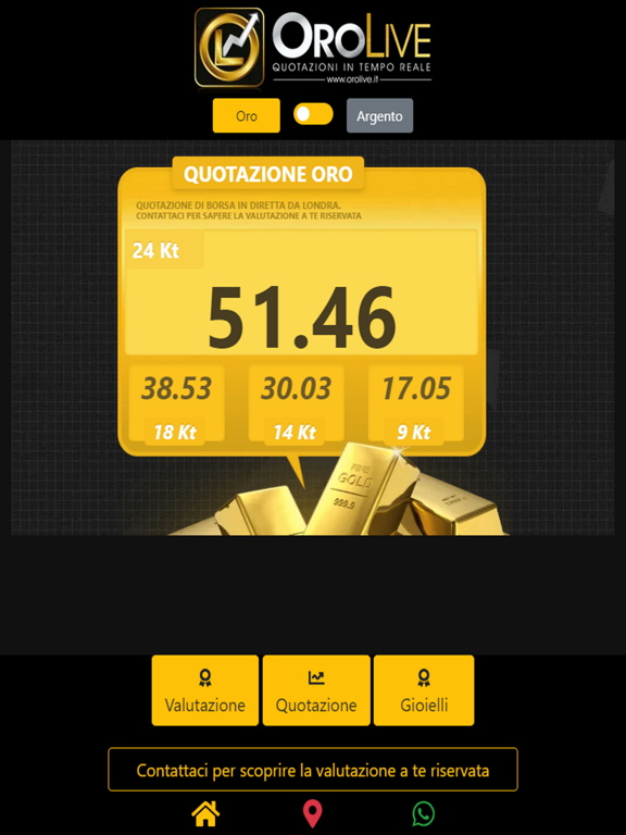 Screenshot #4 pour OroLive - Compro oro Roma