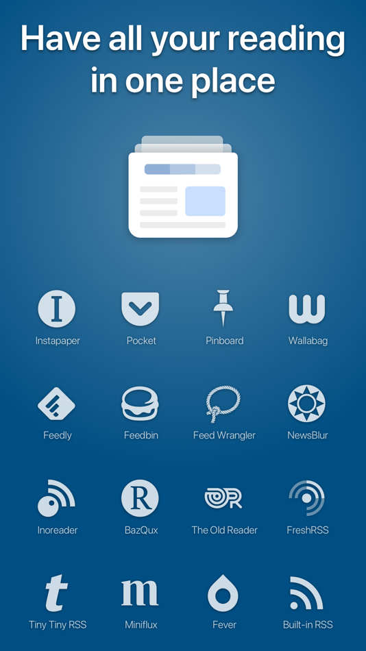 #1. ReadKit - Reading Hub (macOS) 由: Balazs Varkonyi