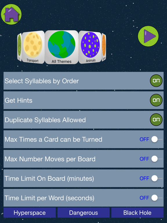 Sopa de Sílabas iPad screenshot 5 - Education app