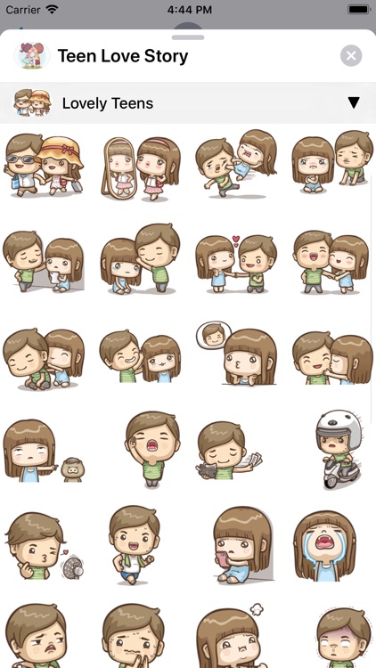 Teen Love Story Stickers screenshot-6