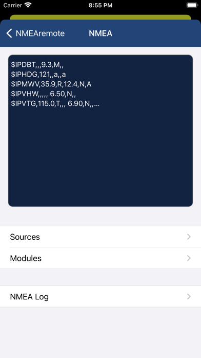NMEAremote LITE Screenshot