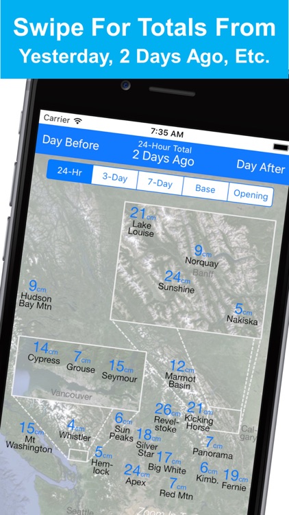 British Columbia-Alberta Snow screenshot-3