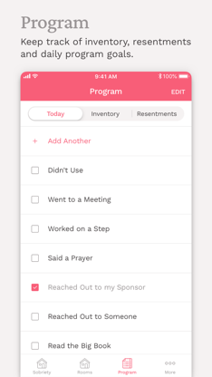 Pink Cloud:  AA Meeting Finder screenshot 5