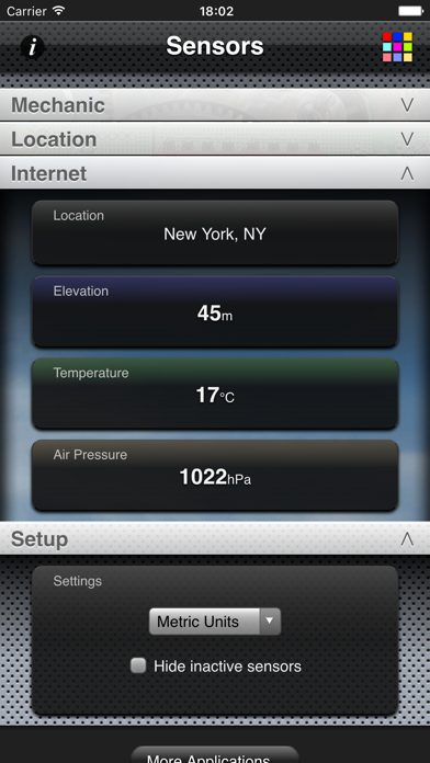 Screenshot #3 pour Sensors