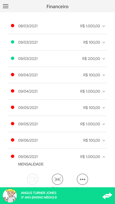 Agenda iScholar Screenshot