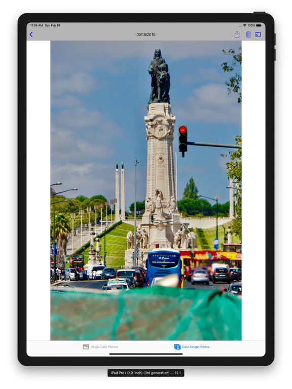 SearchPhotosByDate iPad screenshot 5 - Photo & Video app