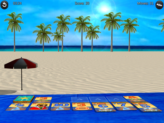 Screenshot #6 pour Summer Solitaire.