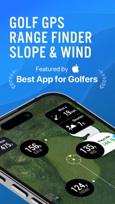 ゴルフGPS 18Birdiesのスコアカード＆距離計のおすすめ画像1