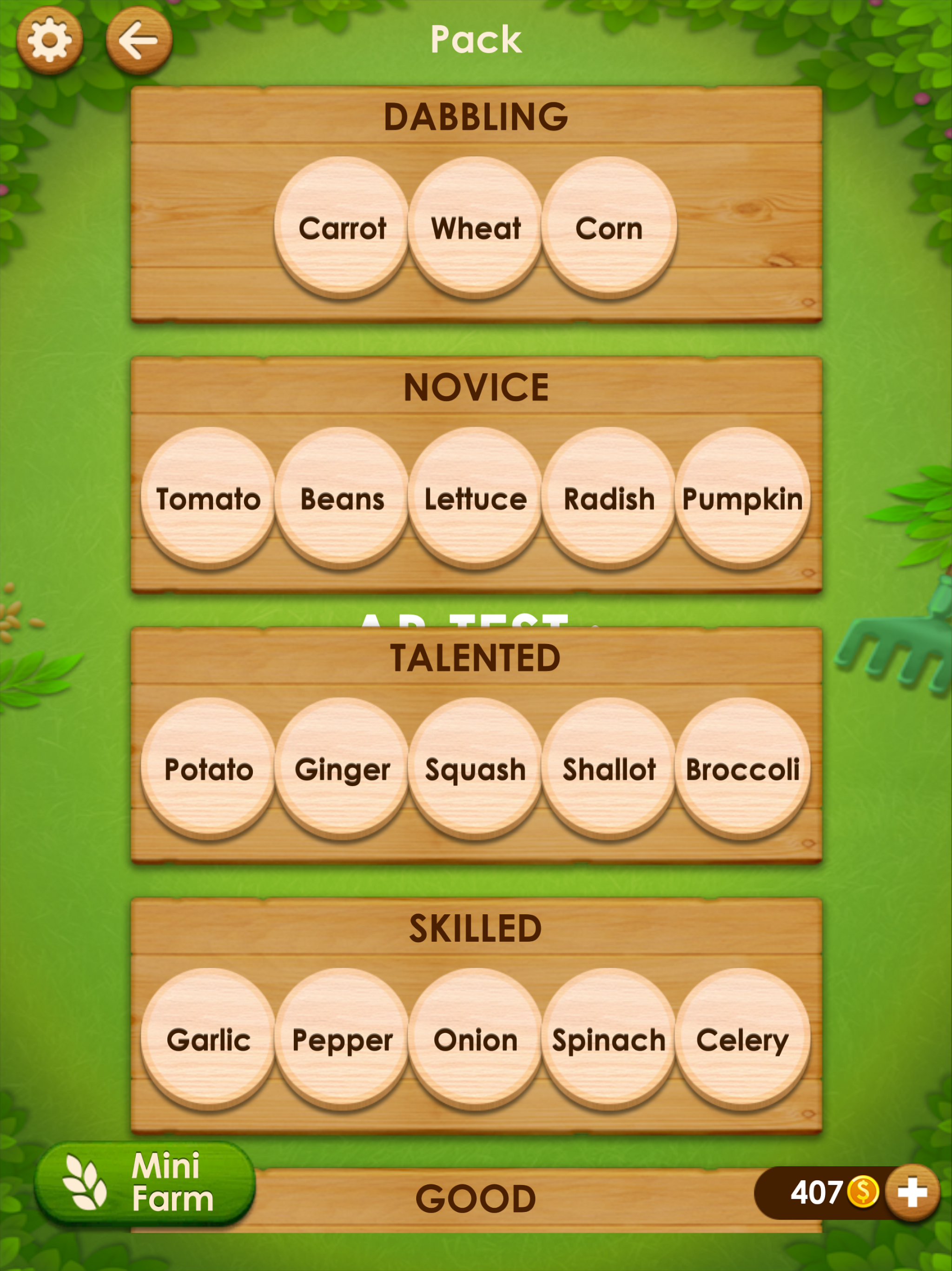 Word Farm Cross