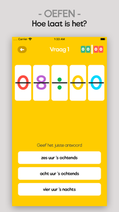 KlokWijs · Leer Klokkijken screenshot 2