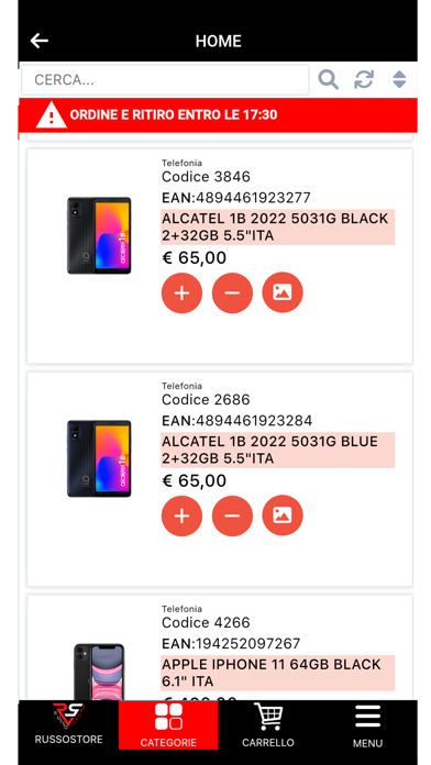 Russo Store Shop Screenshot